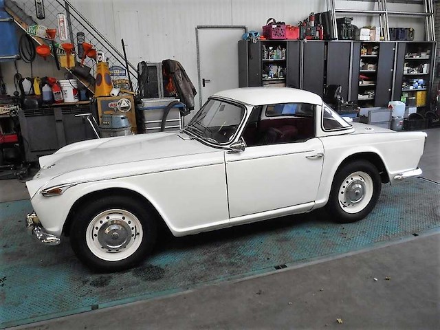 1967 triumph tr4a surrey top | british classic sports car - afbeelding 81 van  83