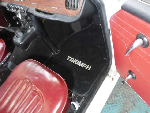 1967 triumph tr4a surrey top | british classic sports car - afbeelding 53 van  83