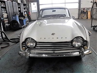 1967 triumph tr4a surrey top | british classic sports car - afbeelding 50 van  83