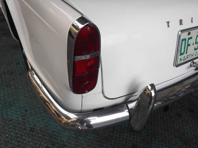 1967 triumph tr4a surrey top | british classic sports car - afbeelding 65 van  83