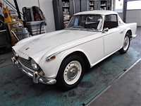 1967 triumph tr4a surrey top | british classic sports car - afbeelding 70 van  83