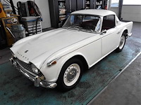 1967 triumph tr4a surrey top | british classic sports car - afbeelding 33 van  83