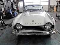 1967 triumph tr4a surrey top | british classic sports car - afbeelding 34 van  83