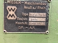 1967 wieger sws15/25/25 guillotineschaar - afbeelding 10 van  21