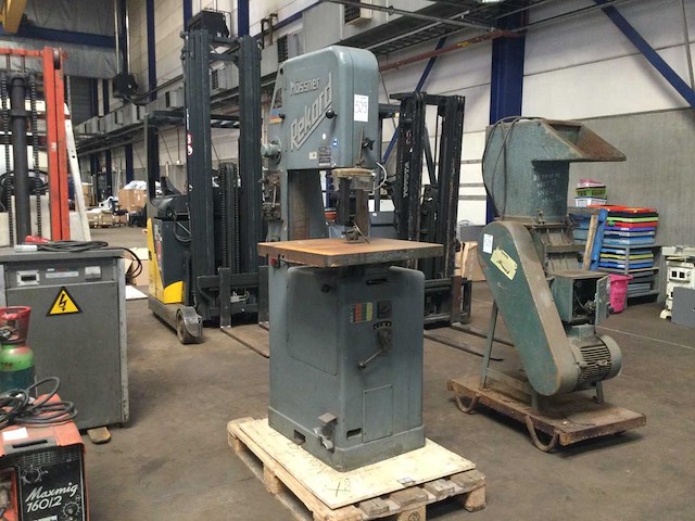 1968 mossner rekord sm/420 lintzaagmachine metaal - afbeelding 1 van  8