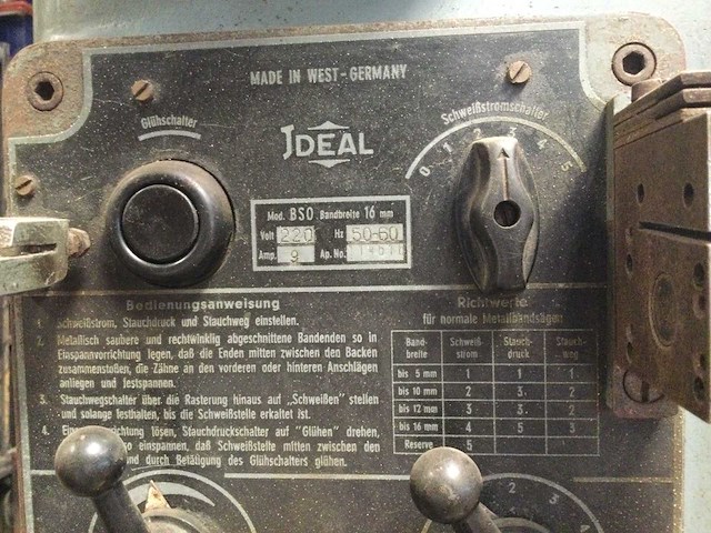 1968 mossner rekord sm/420 lintzaagmachine metaal - afbeelding 7 van  8