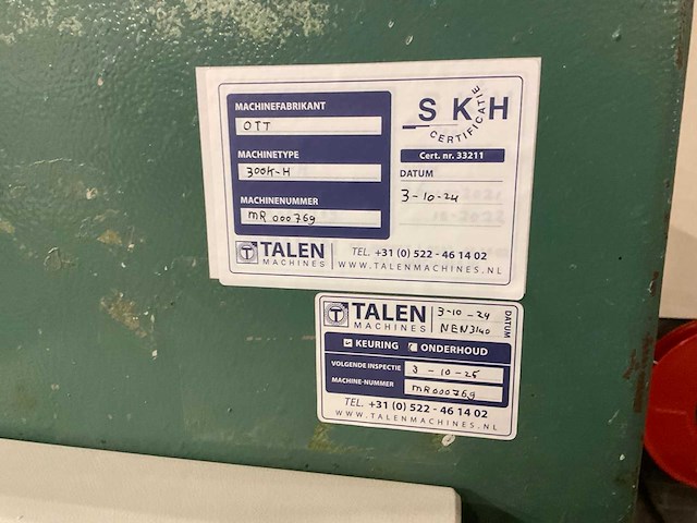 1968 paul ott kg 300k-h fineerpers - afbeelding 11 van  12