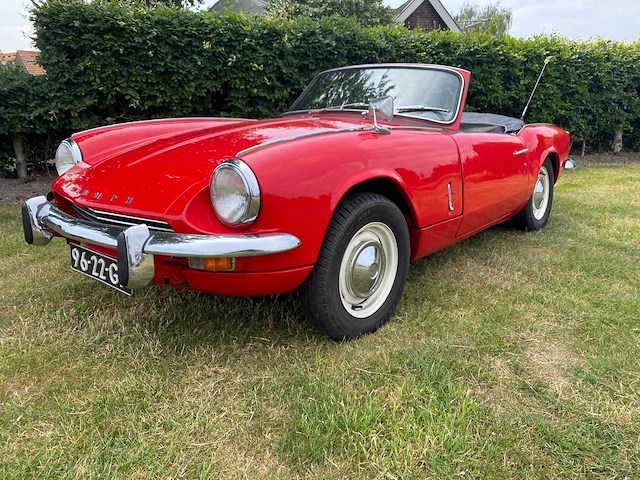 1968 triumph spitfire 1500 uniek soft top personenauto - afbeelding 7 van  10