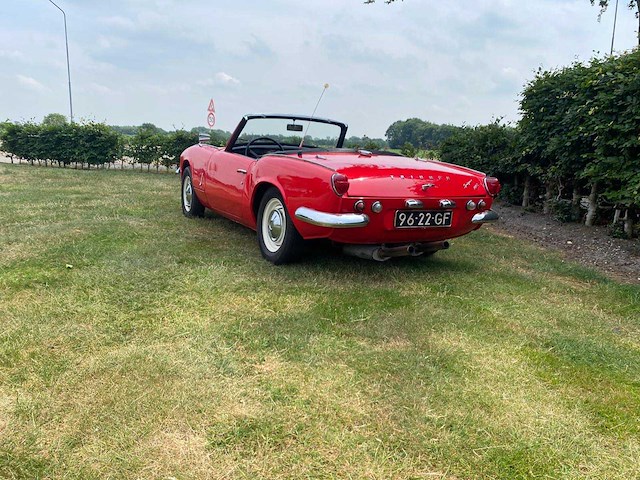 1968 triumph spitfire 1500 uniek soft top personenauto - afbeelding 10 van  10