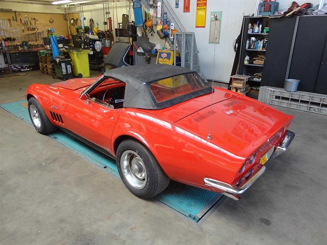 1969 chevrolet corvette roadster | american sports car - afbeelding 3 van  71