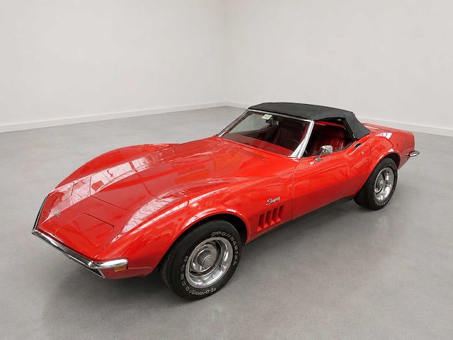 1969 chevrolet corvette roadster | american sports car - afbeelding 30 van  71