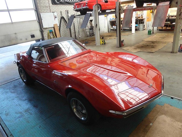 1969 chevrolet corvette roadster | american sports car - afbeelding 37 van  71