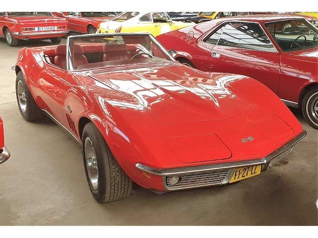 1969 chevrolet corvette roadster | american sports car - afbeelding 43 van  71