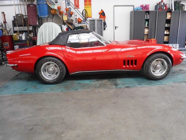 1969 chevrolet corvette roadster | american sports car - afbeelding 68 van  71