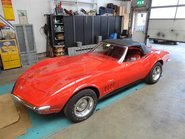 1969 chevrolet corvette roadster | american sports car - afbeelding 62 van  71