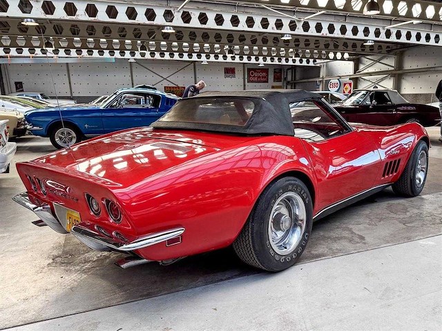 1969 chevrolet corvette roadster | american sports car - afbeelding 19 van  71