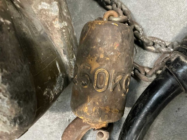 1969 demag pk2-f elektrische kettingtakel - afbeelding 3 van  5