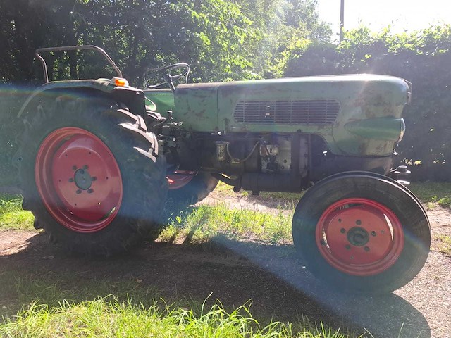 1969 fendt farmer 1z dieselross oldtimer tractor - afbeelding 6 van  10