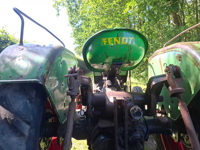 1969 fendt farmer 1z dieselross oldtimer tractor - afbeelding 10 van  10