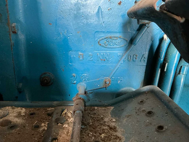 1969 ford 3000 2wd diesel tractor – hydraulische topstang – nl kenteken - afbeelding 26 van  28