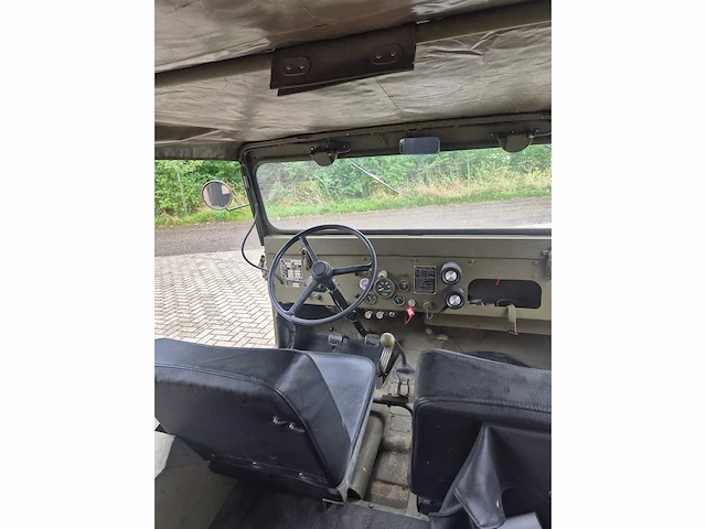 1969 kaiser jeep cj-5 militaire 4×4 – 2.199 cc – nederlands kenteken - afbeelding 4 van  16