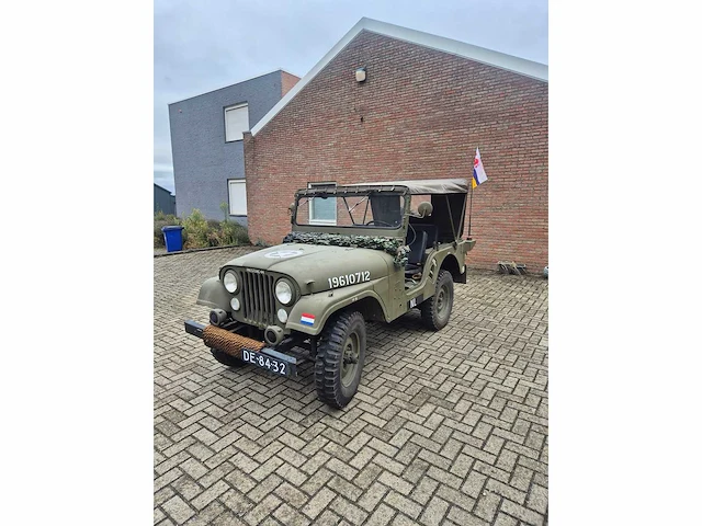 1969 kaiser jeep cj-5 militaire 4×4 – 2.199 cc – nederlands kenteken - afbeelding 9 van  16