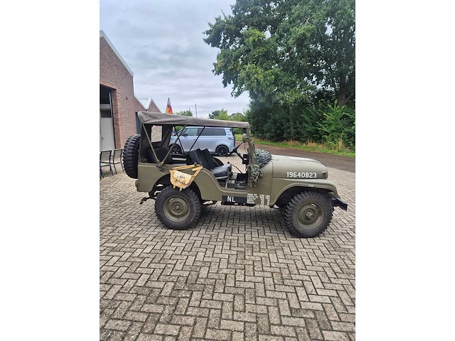 1969 kaiser jeep cj-5 militaire 4×4 – 2.199 cc – nederlands kenteken - afbeelding 13 van  16