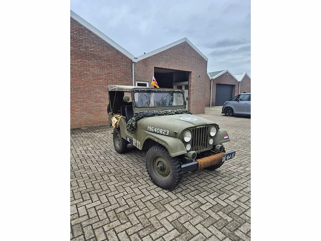 1969 kaiser jeep cj-5 militaire 4×4 – 2.199 cc – nederlands kenteken - afbeelding 12 van  16