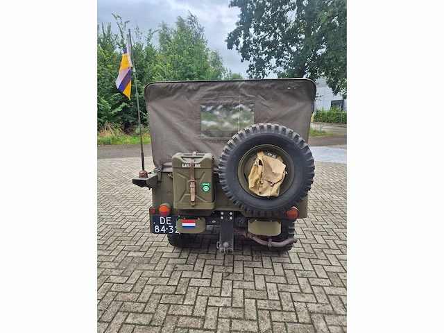 1969 kaiser jeep cj-5 militaire 4×4 – 2.199 cc – nederlands kenteken - afbeelding 15 van  16