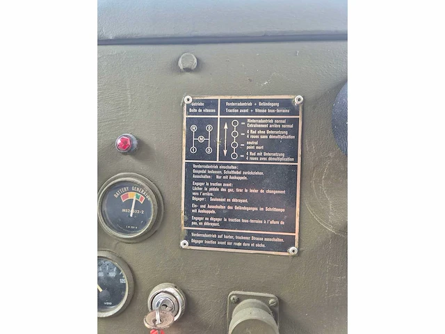 1969 kaiser jeep cj-5 militaire 4×4 – 2.199 cc – nederlands kenteken - afbeelding 16 van  16
