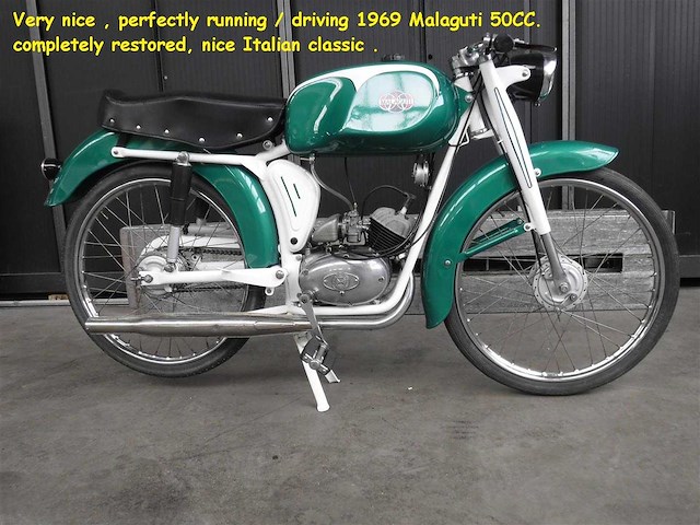 1969 malaguti sport 50cc | italian classic moped - afbeelding 8 van  12