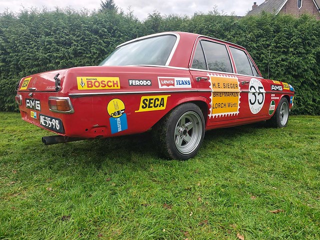 1969 mercedes-benz - red pig amg - 200-280 (w108) - 280 sel - oldtimer - afbeelding 3 van  36