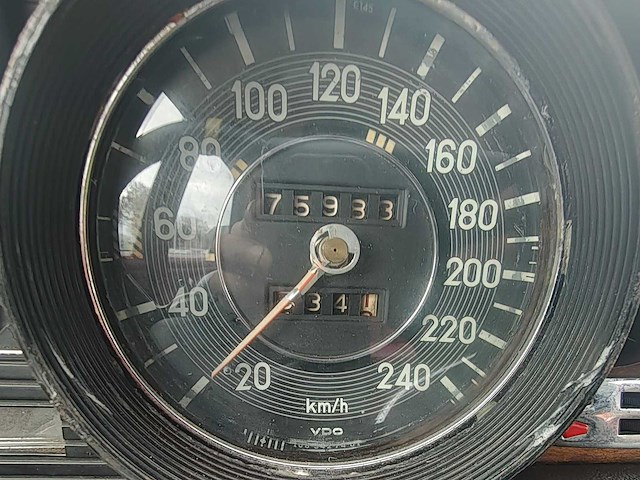 1969 mercedes-benz - red pig amg - 200-280 (w108) - 280 sel - oldtimer - afbeelding 9 van  36