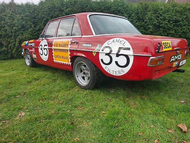 1969 mercedes-benz - red pig amg - 200-280 (w108) - 280 sel - oldtimer - afbeelding 19 van  36
