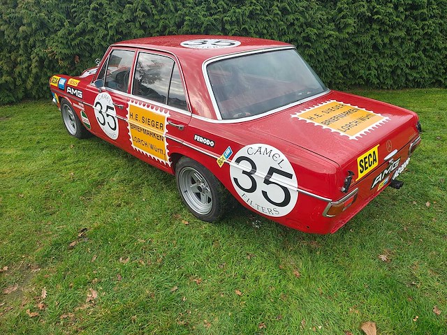 1969 mercedes-benz - red pig amg - 200-280 (w108) - 280 sel - oldtimer - afbeelding 20 van  36