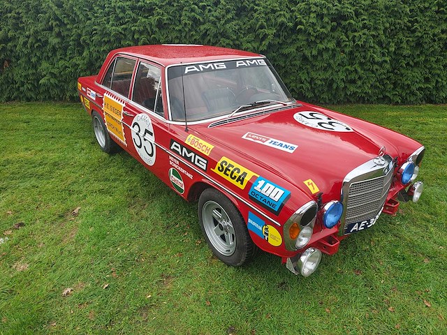 1969 mercedes-benz - red pig amg - 200-280 (w108) - 280 sel - oldtimer - afbeelding 33 van  36
