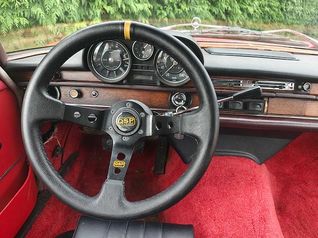 1969 mercedes-benz - red pig amg - 200-280 (w108) - 280 sel - oldtimer - afbeelding 7 van  36