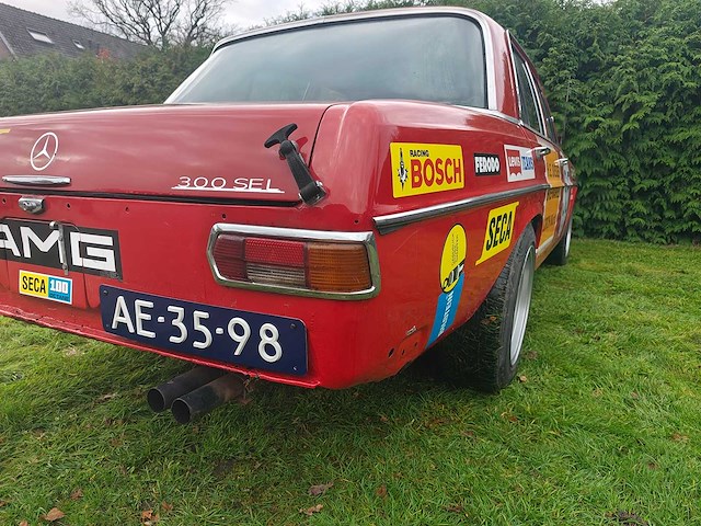 1969 mercedes-benz - red pig amg - 200-280 (w108) - 280 sel - oldtimer - afbeelding 15 van  36