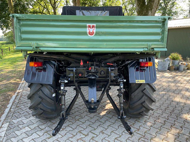 1969 mercedes unimog 406 cabrio agrarisch oldtimer - afbeelding 2 van  48