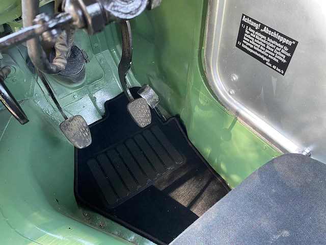 1969 mercedes unimog 406 cabrio agrarisch oldtimer - afbeelding 13 van  48