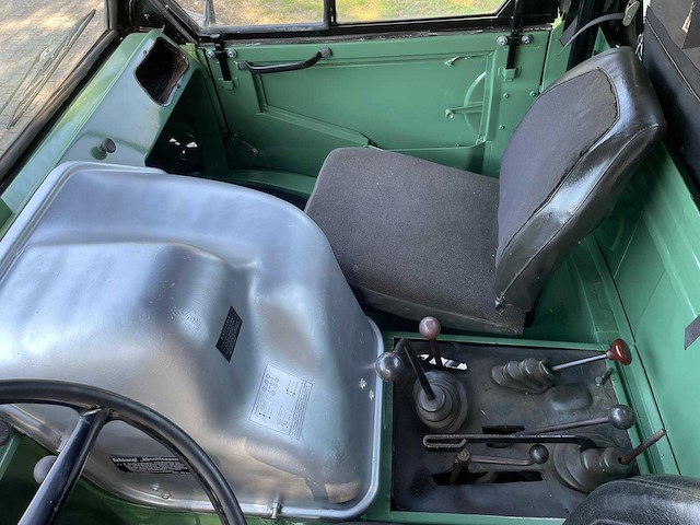 1969 mercedes unimog 406 cabrio agrarisch oldtimer - afbeelding 17 van  48