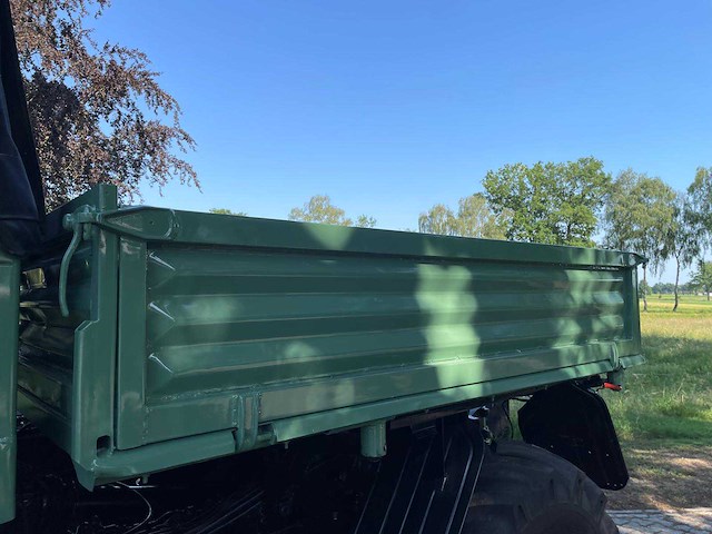1969 mercedes unimog 406 cabrio agrarisch oldtimer - afbeelding 21 van  48