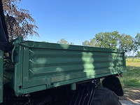 1969 mercedes unimog 406 cabrio agrarisch oldtimer - afbeelding 21 van  48