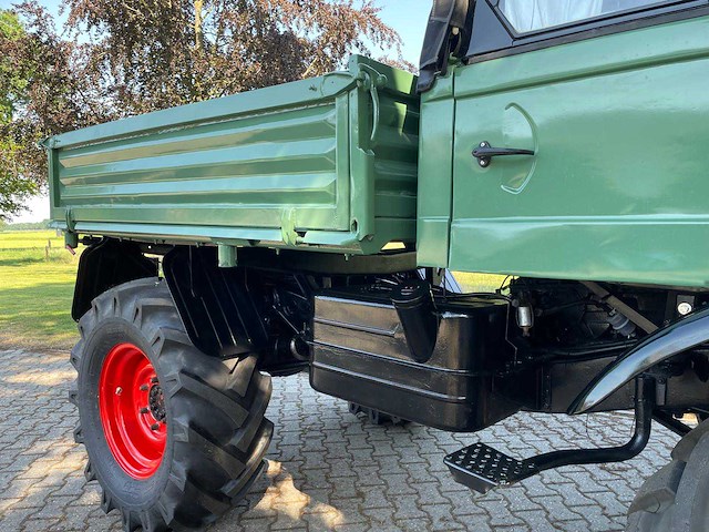 1969 mercedes unimog 406 cabrio agrarisch oldtimer - afbeelding 37 van  48