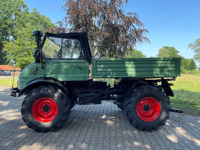 1969 mercedes unimog 406 cabrio agrarisch oldtimer - afbeelding 44 van  48