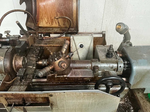 1969 schaublin 120hp hydropneumatic parallel draaibank - afbeelding 15 van  15