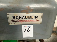 1969 schaublin 120hp hydropneumatic parallel draaibank - afbeelding 2 van  5