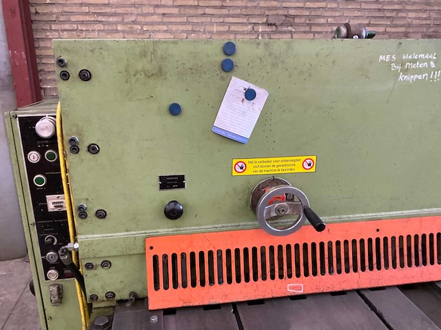 1969 wila hs 255-6 guillotineschaar - afbeelding 2 van  20