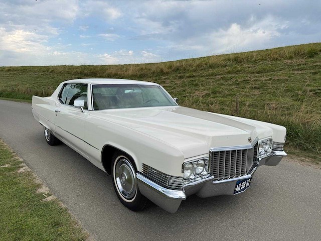 1970 cadillac coupe de ville 7.7l v8 6 cd 47 ah-98-37 - afbeelding 28 van  39