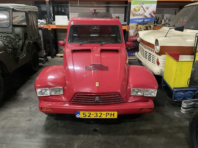 1970 citroen "ferrari" aya2 a dyane luxe oldtimer auto - afbeelding 2 van  25